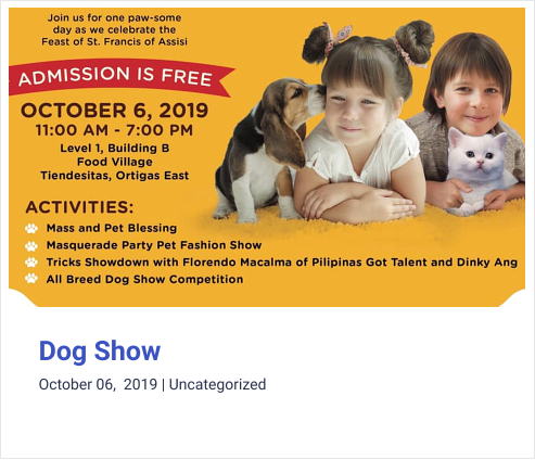 Dog Show October 06,  2019 | Uncategorized