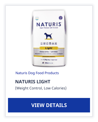 NATURIS LIGHT (Weight Control, Low Calories) Naturis Dog Food Products VIEW DETAILS